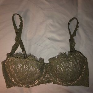 Dream Angels Olive Green Wicked Bra